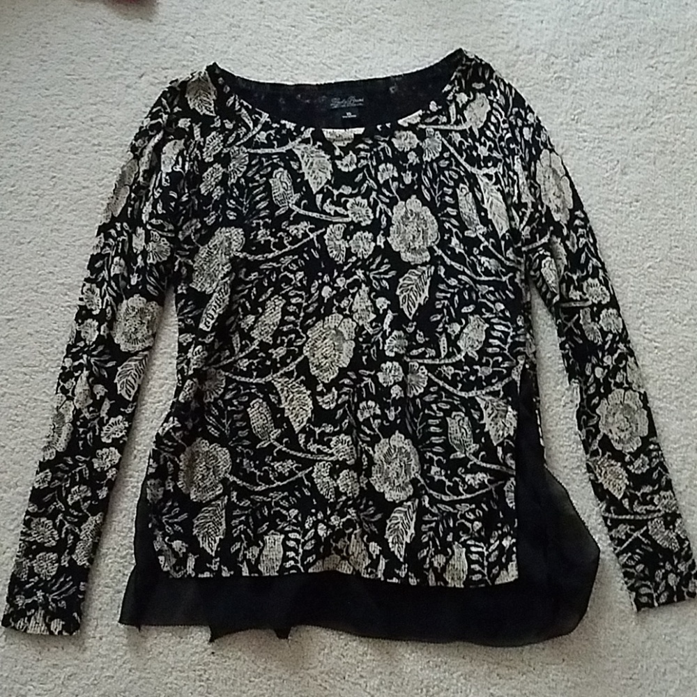 Lucky Brand Floral Tee